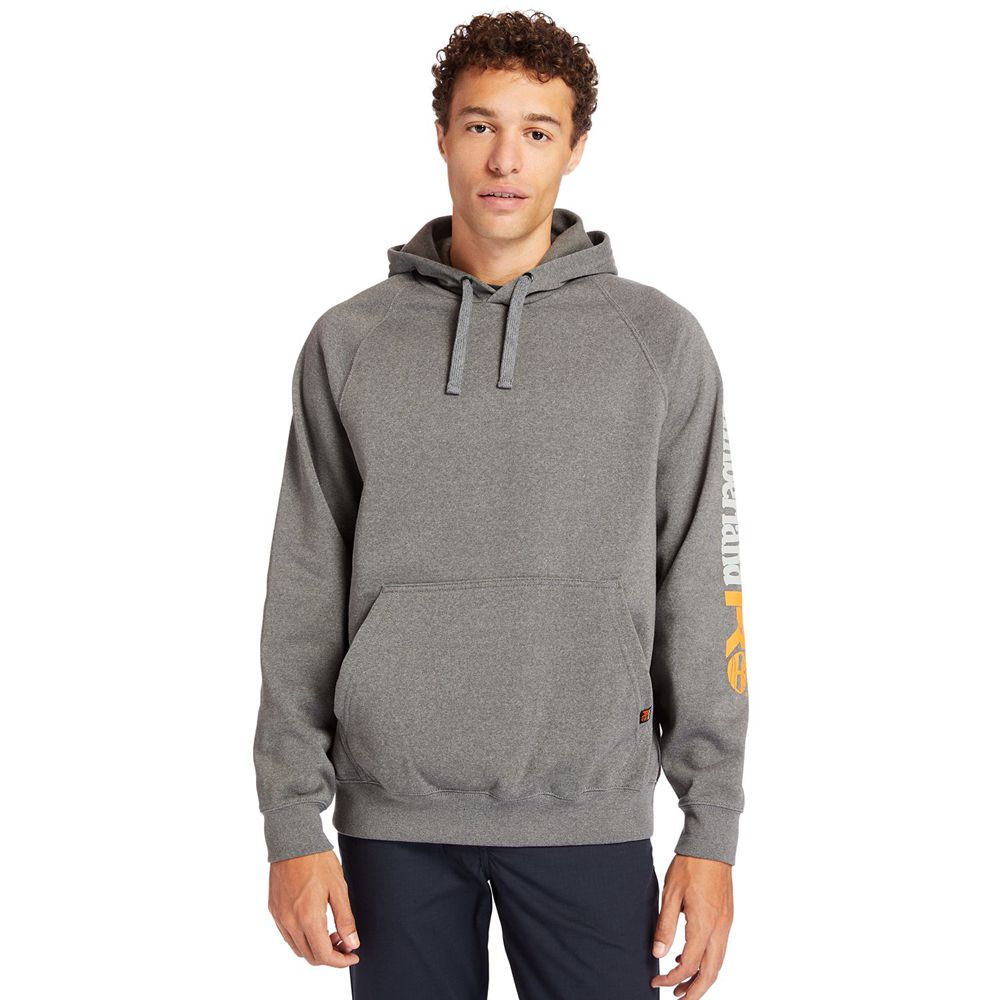 Hanorac Timberland Barbati Gri Inchis - Pro® Hood Honcho Sport Hoodie - Romania - TKQUAO235